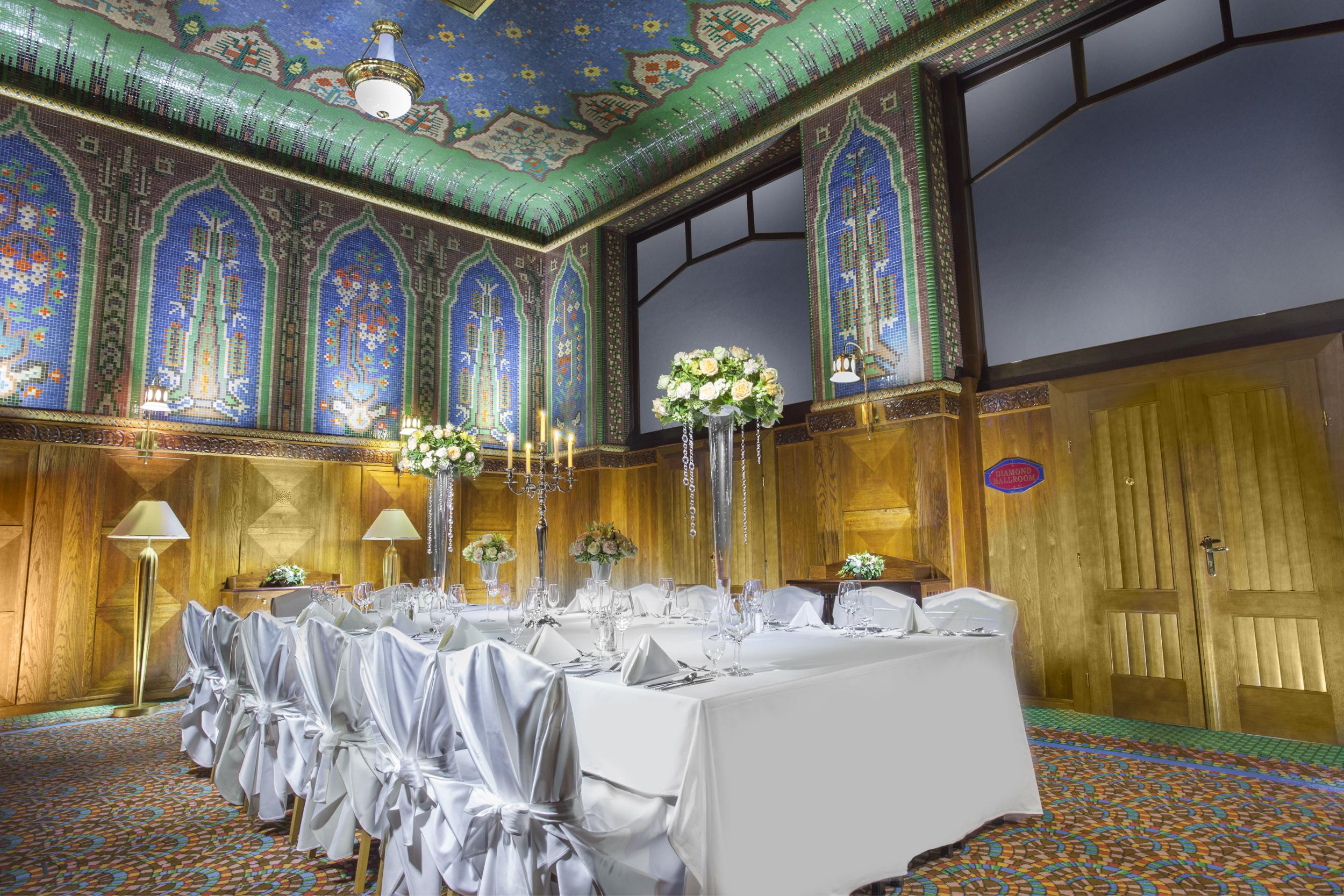帝国艺术装饰酒店 布拉格 餐厅 照片